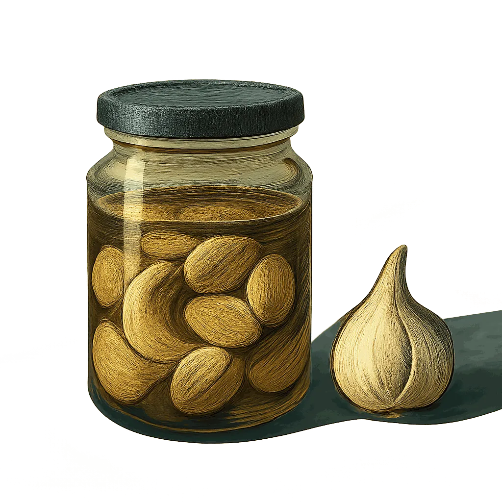 Confit garlic
